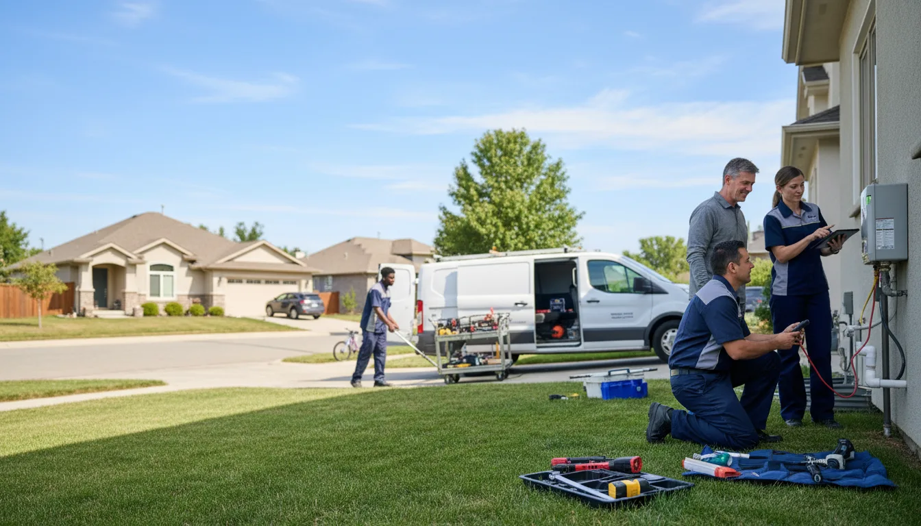Tankless water heater service in Murdock, NE